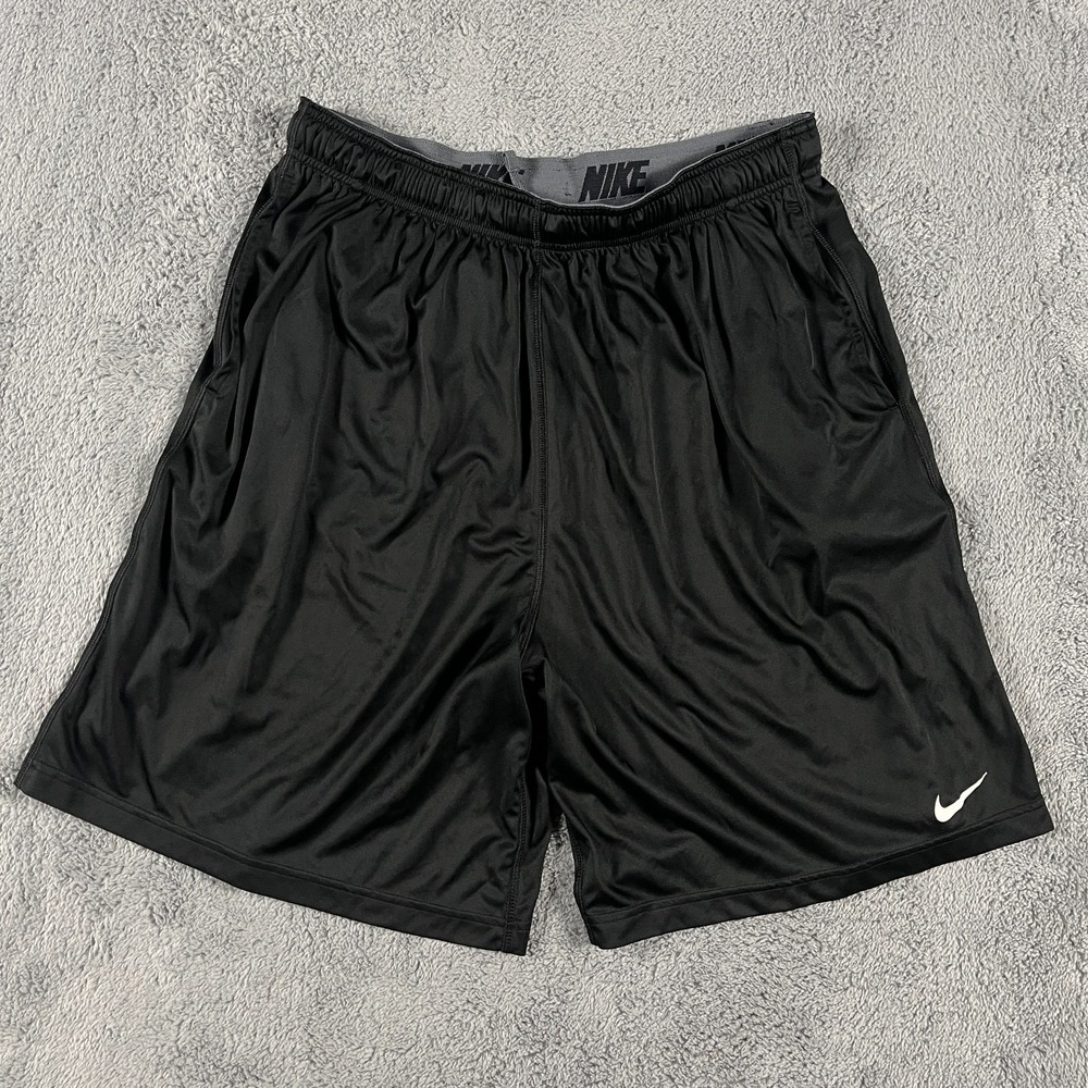 Nike Dri-FIT Basketball Shorts Mens 2XL Black Athleisure Gym Running & Jogging